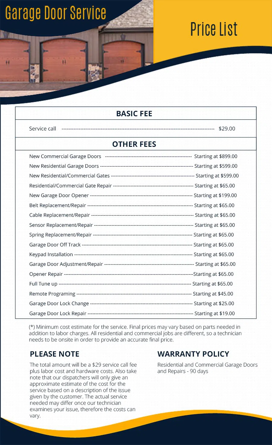 USA Garage Doors Service Surprise, AZ 623-299-3607